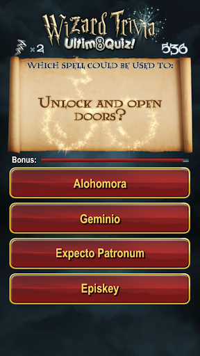 Harry Potter Wizard Quiz: U8Q  Screenshot 3