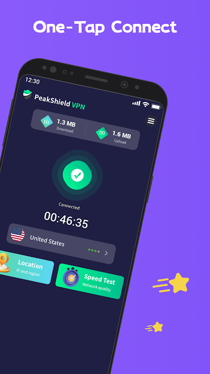 PeakShield VPN  Screenshot 2