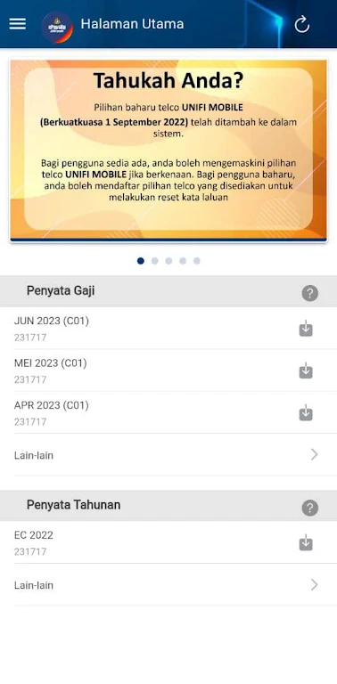 ePayslip JANM  Screenshot 2