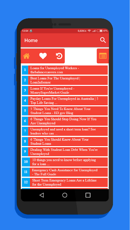 Loan For Unemployed - FAQ & Tips  Screenshot 2
