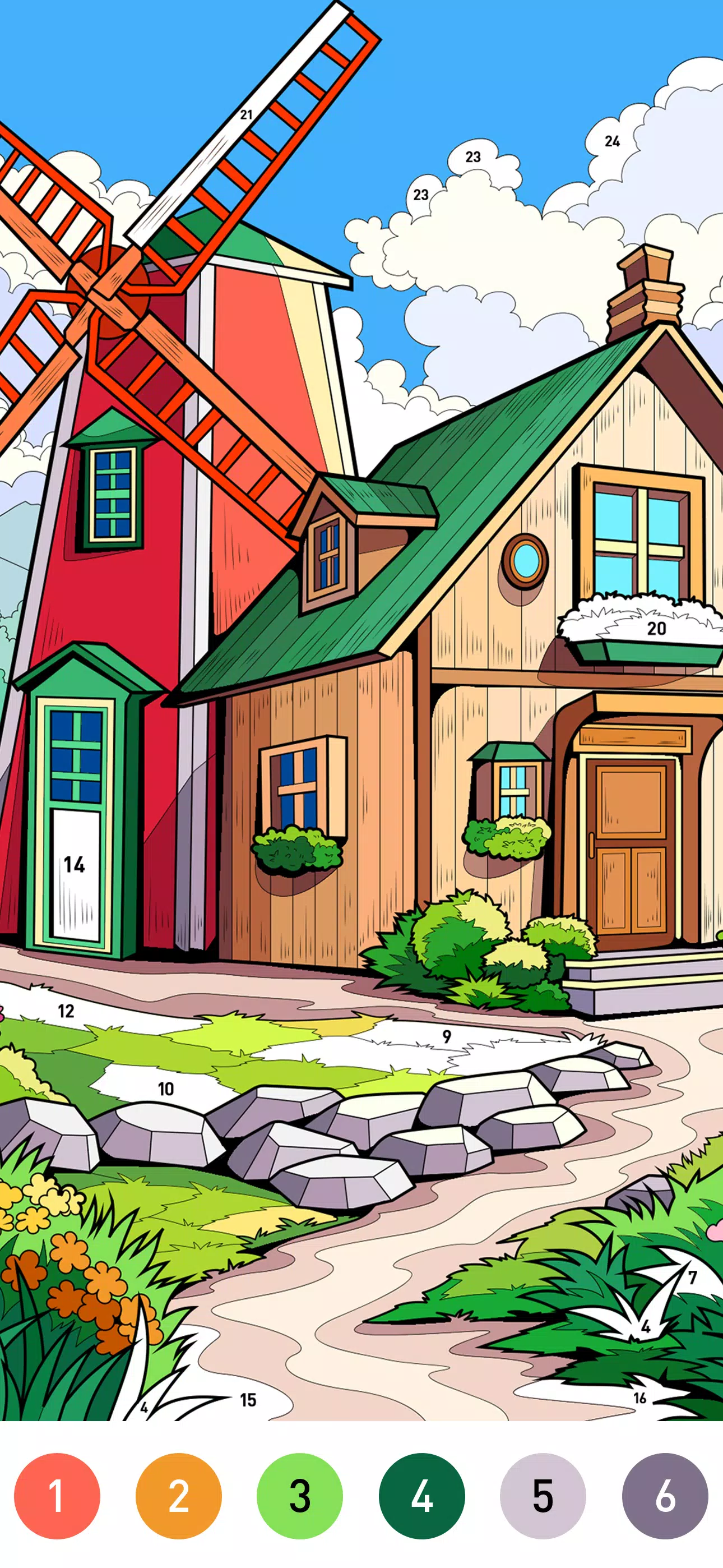 Dream Home Coloring book  Screenshot 1