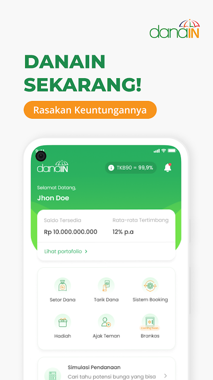 Danain - P2P Lending Beragunan  Screenshot 4