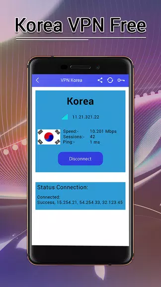 South Korea VPN Free  Screenshot 4