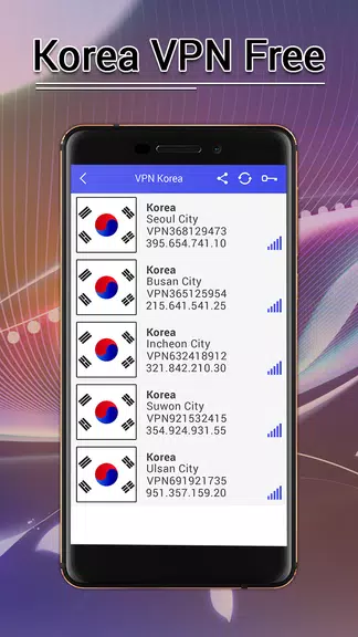 South Korea VPN Free  Screenshot 3