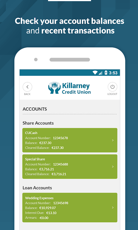 Killarney Credit Union  Screenshot 2