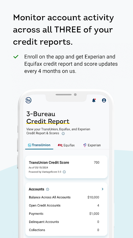 TransUnion: Credit Monitoring  Screenshot 4