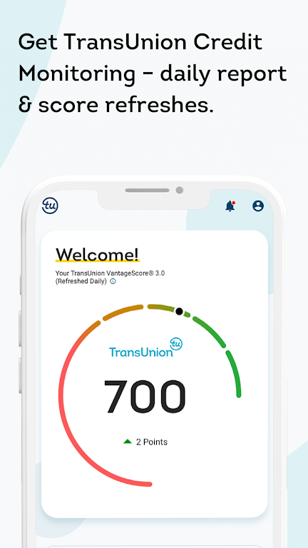 TransUnion: Credit Monitoring  Screenshot 2