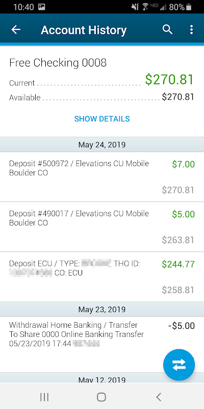 Elevations Credit Union Mobile  Screenshot 2