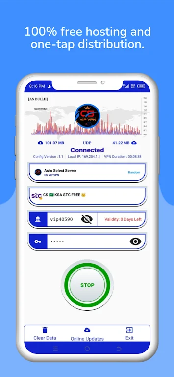 Cs vip vpn  Screenshot 2