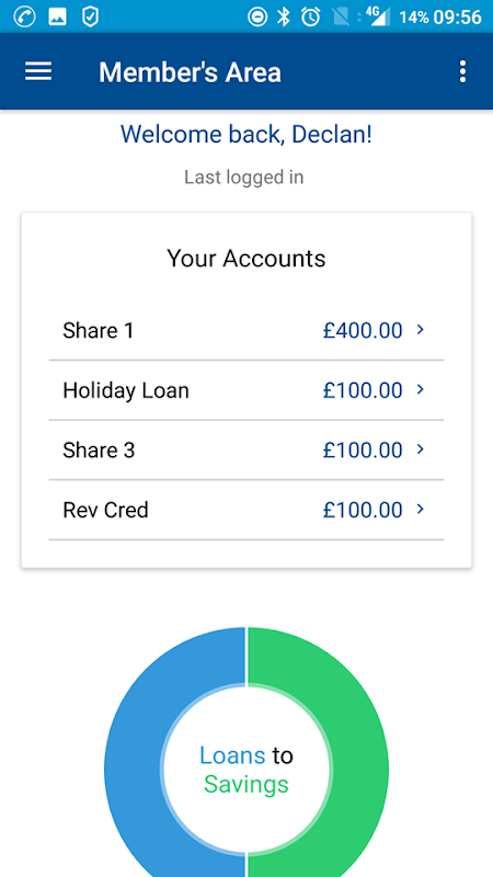 1st Class Credit Union Mobile  Screenshot 3