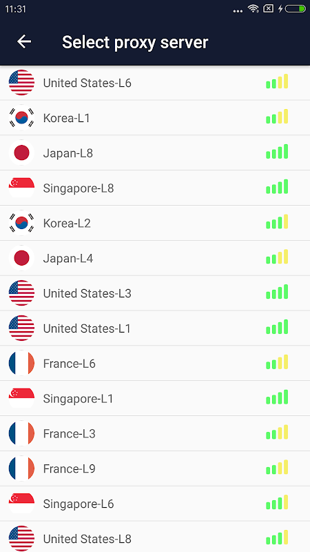 Free USA VPN & Turbo VPN Master-Unlimited Proxy  Screenshot 2