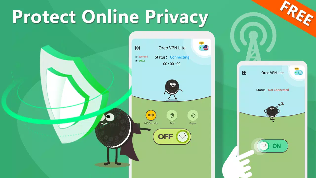 Oreo VPN Lite  Screenshot 3