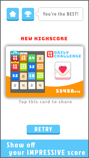 2048 Daily Challenges  Screenshot 4