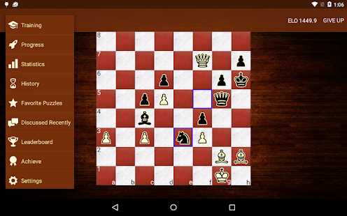 Tactic Trainer - chess puzzle  Screenshot 1