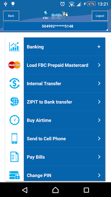 FBC Mobile Banking  Screenshot 1