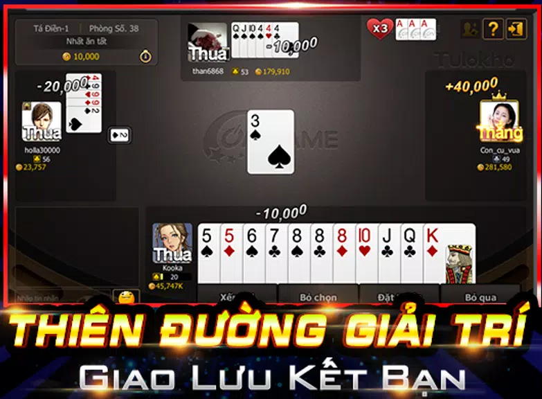 Ongame Tú Lơ Khơ (game bài)  Screenshot 1