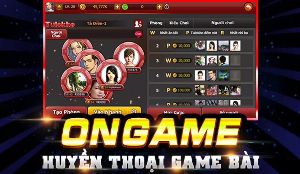 Ongame Tú Lơ Khơ (game bài)  Screenshot 2