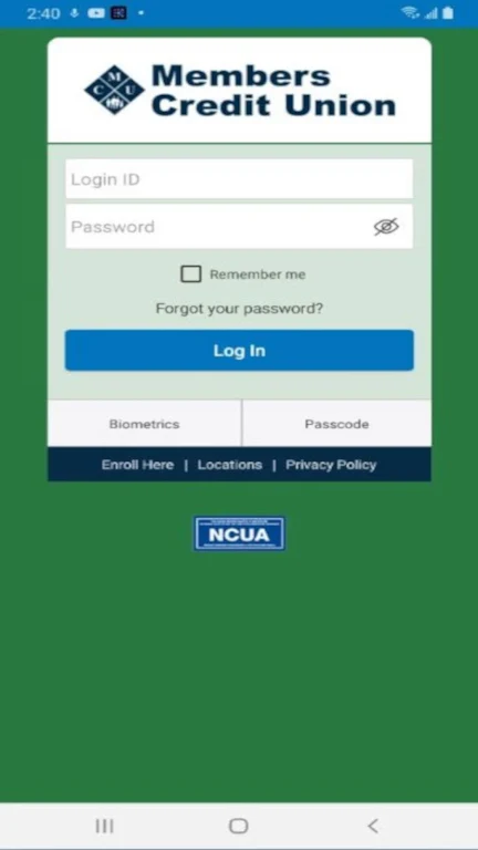 Members Credit Union Mobile  Screenshot 1