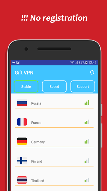 GIFT VPN - Unlimited VPN  Screenshot 3