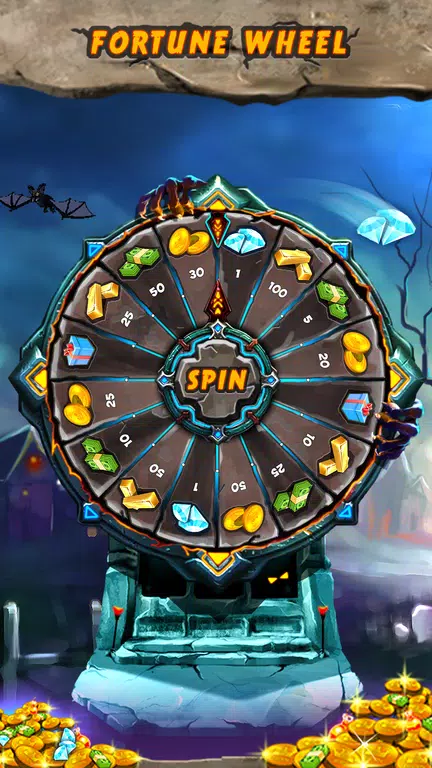 Zombie Ghosts Coin Party Dozer  Screenshot 3