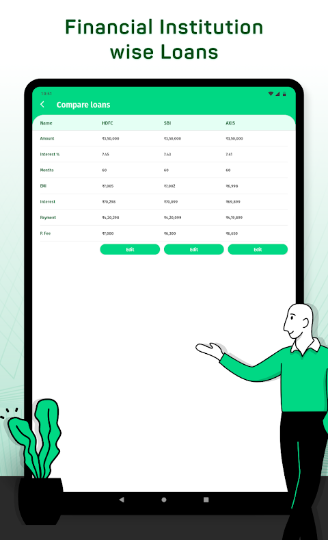 Financial Loan Calculator App  Screenshot 3