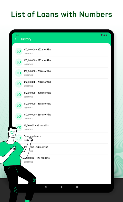 Financial Loan Calculator App  Screenshot 2