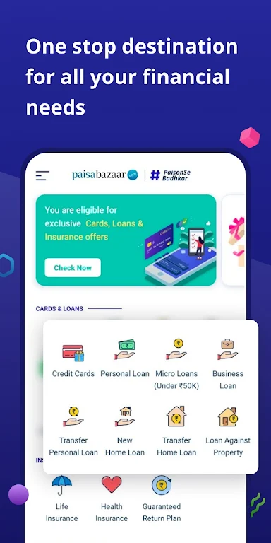 CreditScore, CreditCard, Loans  Screenshot 1