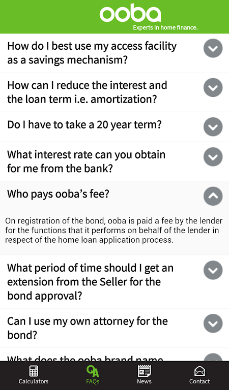 ooba Home Loans Calculators  Screenshot 3