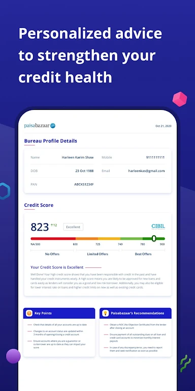 CreditScore, CreditCard, Loans  Screenshot 3