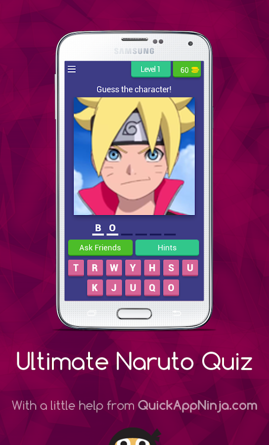 Ultimate Naruto Quiz 2018  Screenshot 1