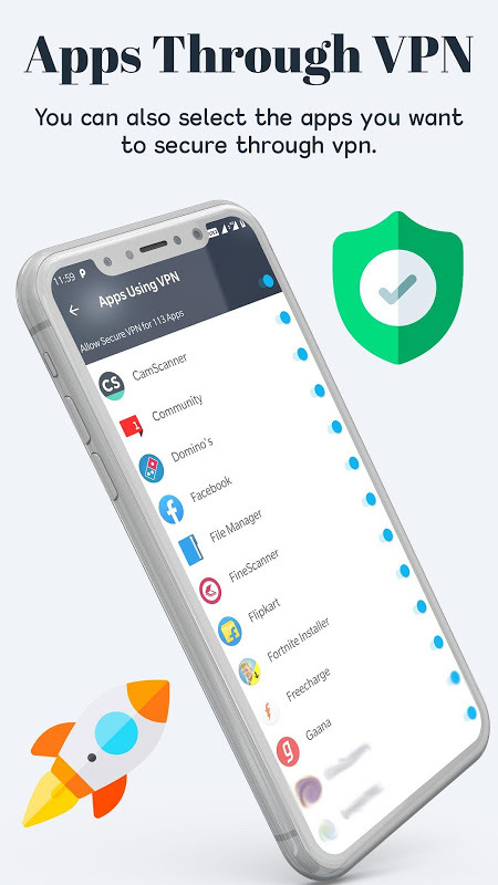 Secure VPN : Free Unlimited VPN  Screenshot 4