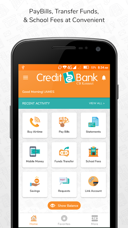 Credit Bank - CB Konnect  Screenshot 2