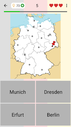 German States: Germany Quiz  Screenshot 2