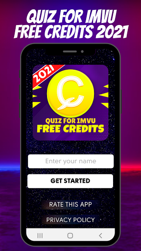 Quiz for IMVU Free credits 2021  Screenshot 1