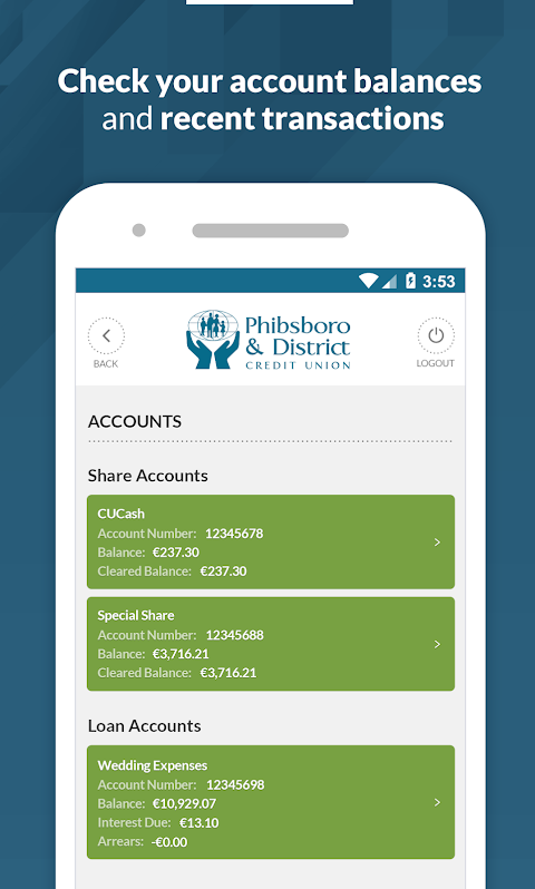 Phibsboro Credit Union  Screenshot 2