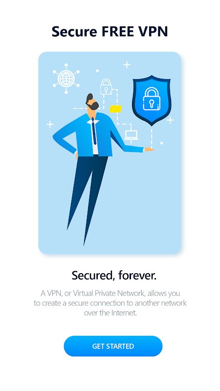 Secure Free VPN - Dedicated VPN Proxy & Privacy  Screenshot 1