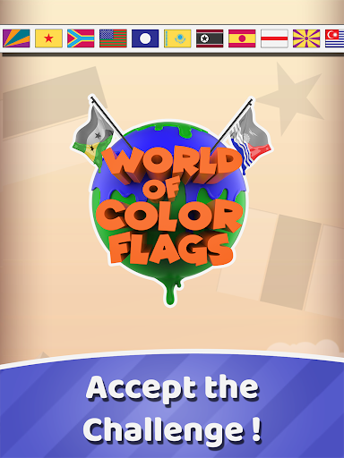 World of Color Flags  Screenshot 1