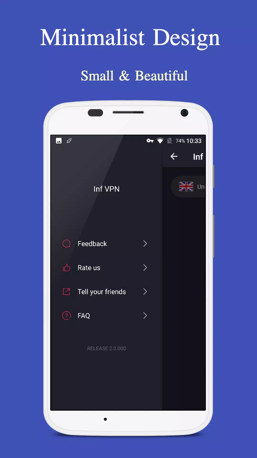 Inf VPN - FREE VPN  Screenshot 1