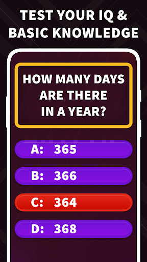 TRIVIA - Free Millionaire Puzzle Games Offline App  Screenshot 3