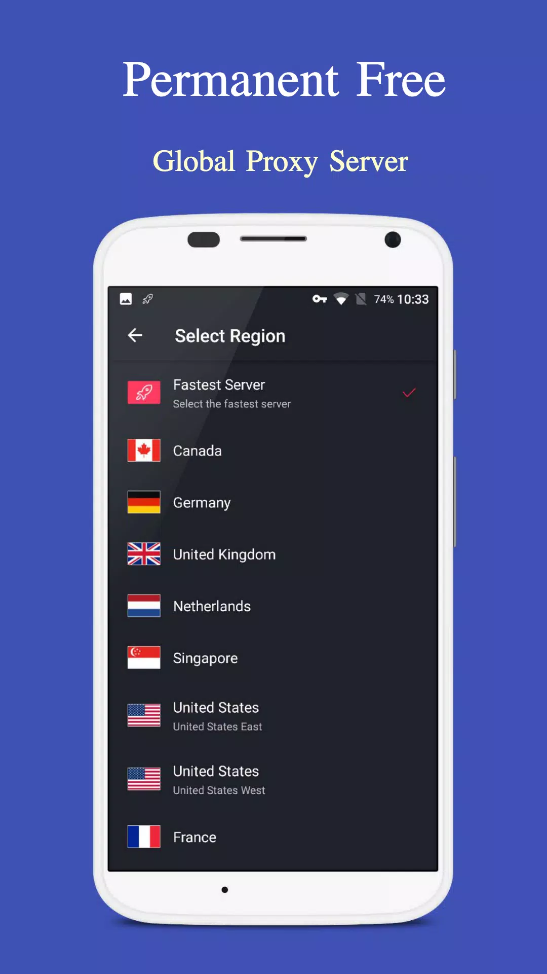 Inf VPN - FREE VPN  Screenshot 2