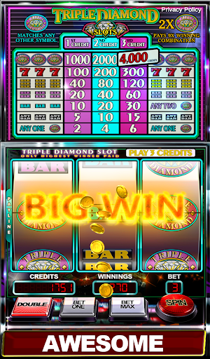 Slot Machine: Triple Diamond  Screenshot 2