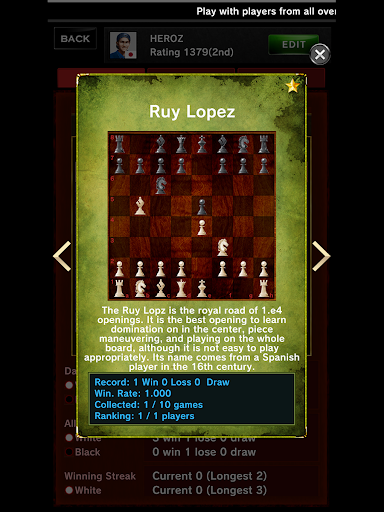 chess game free -CHESS HEROZ  Screenshot 2