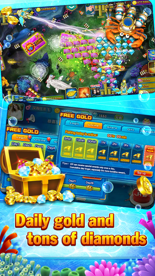 Fishing King Online -3d real war casino slot diary  Screenshot 3