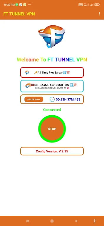 FT TUNNEL VPN  Screenshot 2