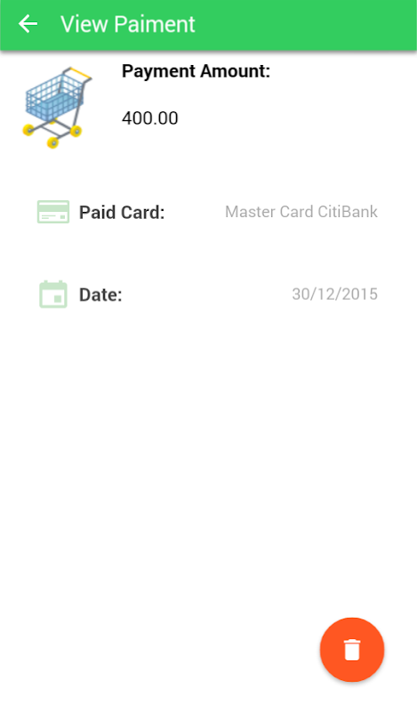 Credit Card Admin  Screenshot 3