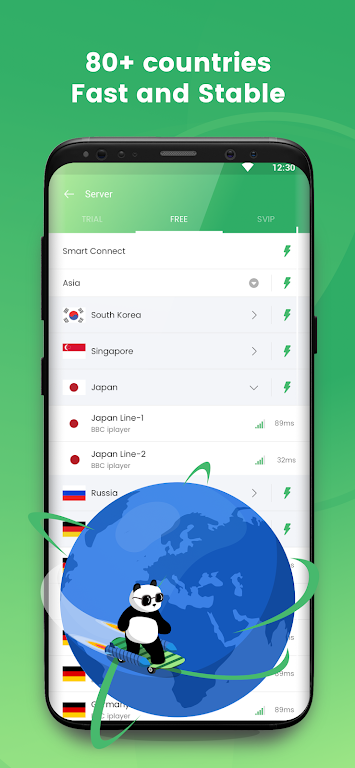 Panda VPN Free-The best and fastest free VPN  Screenshot 3