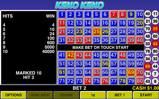 Keno Keno Las Vegas Casino  Screenshot 3