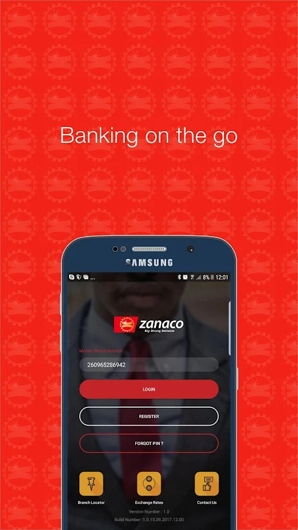 ZANACO Mobile Banking  Screenshot 1