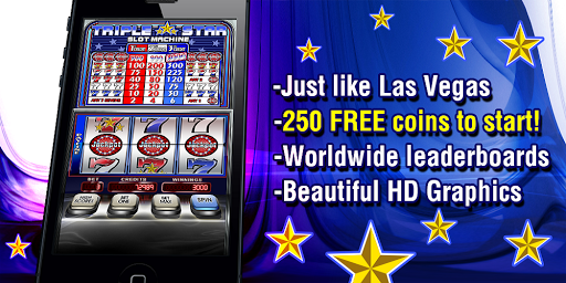 Free Triple Star Slot Machine  Screenshot 2