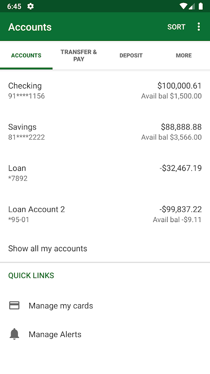 Fidelity Mobile Banking  Screenshot 3